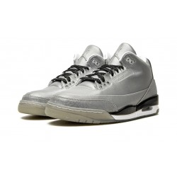 Air Jordan 3 Mens Silver 631603-003 Reps Shoes