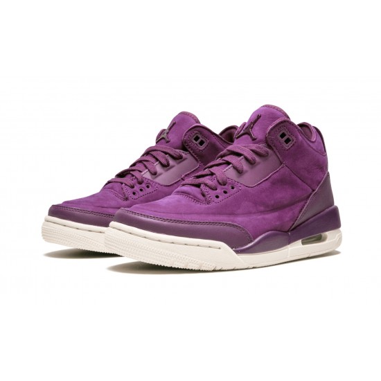 Air Jordan 3 Womens Retro Bordeaux AH7859-600 Reps Shoes