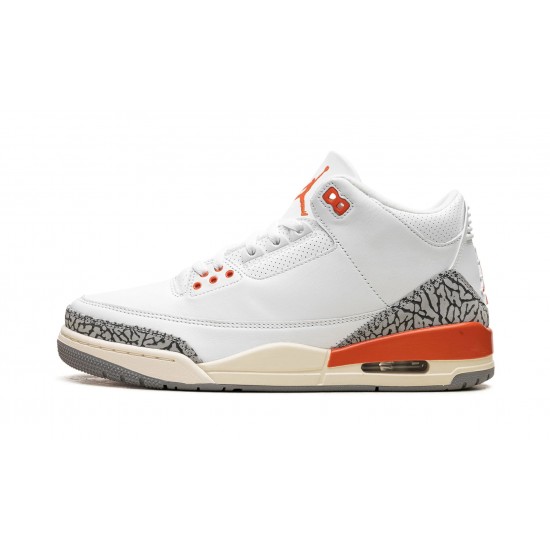 Air Jordan 3 Womens Retro Georgil Peach CK9246-121 Reps Shoes