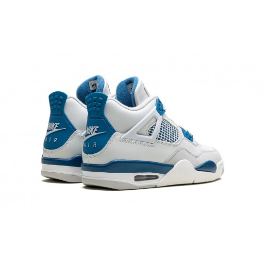 Air Jordan 4 GradeSchool HF4281-141 Military Blue Reps Shoes