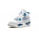 Air Jordan 4 GradeSchool HF4281-141 Military Blue Reps Shoes