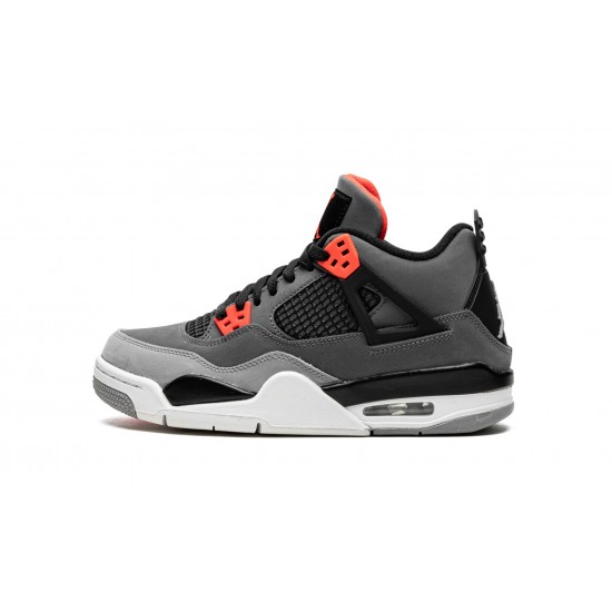 Air Jordan 4 GradeSchool Infared 408452-061 Reps Shoes