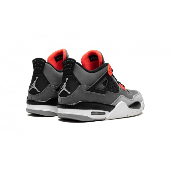 Air Jordan 4 GradeSchool Infared 408452-061 Reps Shoes