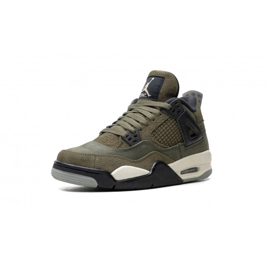 Air Jordan 4 GradeSchool Olive FB9928-200 Reps Shoes