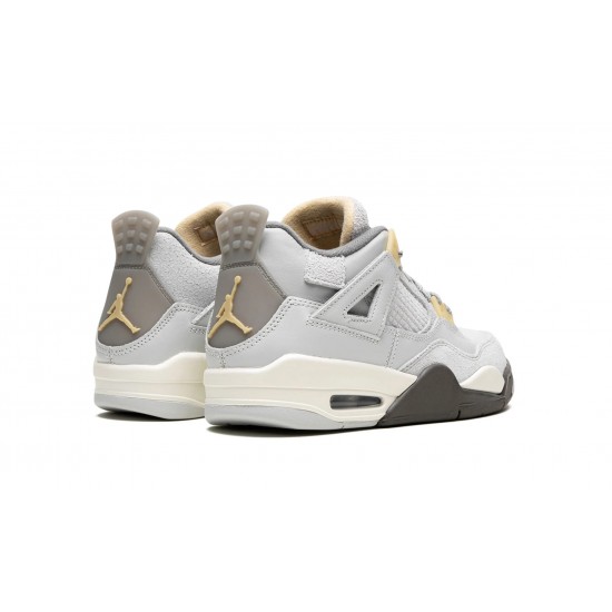 Air Jordan 4 GradeSchool Photon Dust DV2262-021 Reps Shoes