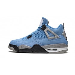 Air Jordan 4 GradeSchool Retro University Blue 408452-400 Reps Shoes