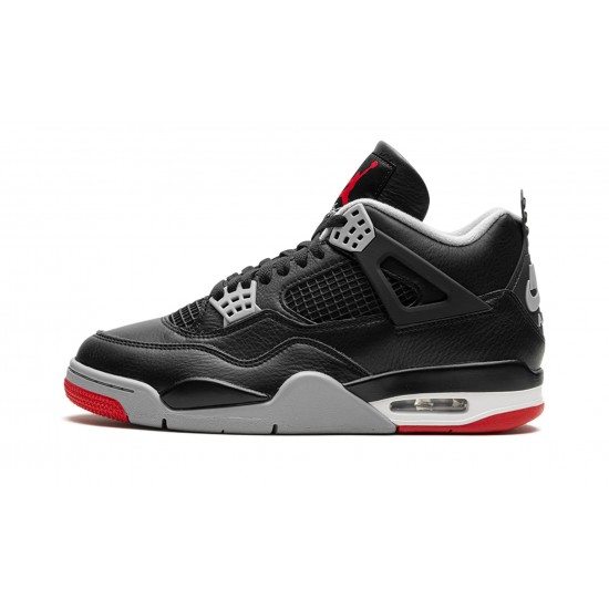 Air Jordan 4 Mens Bred Reimagined FV5029-006 Reps Shoes