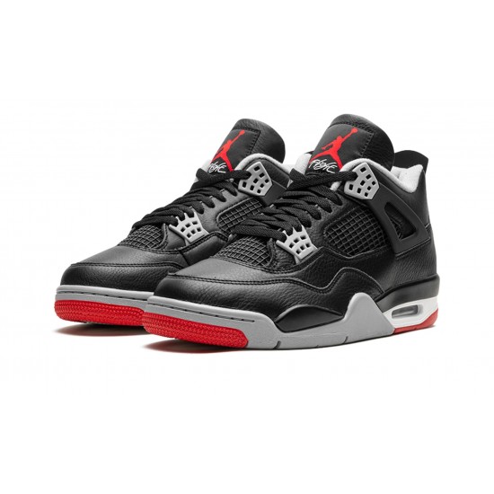 Air Jordan 4 Mens Bred Reimagined FV5029-006 Reps Shoes