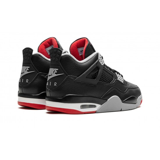 Air Jordan 4 Mens Bred Reimagined FV5029-006 Reps Shoes