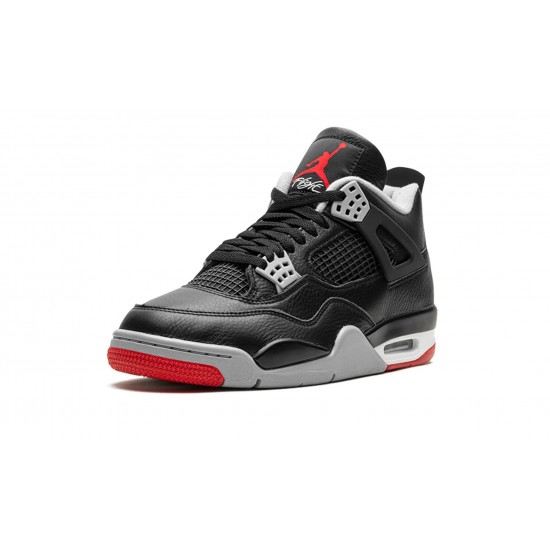 Air Jordan 4 Mens Bred Reimagined FV5029-006 Reps Shoes