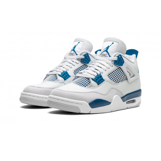 Air Jordan 4 Mens Military Blue FV5029-141 Reps Shoes