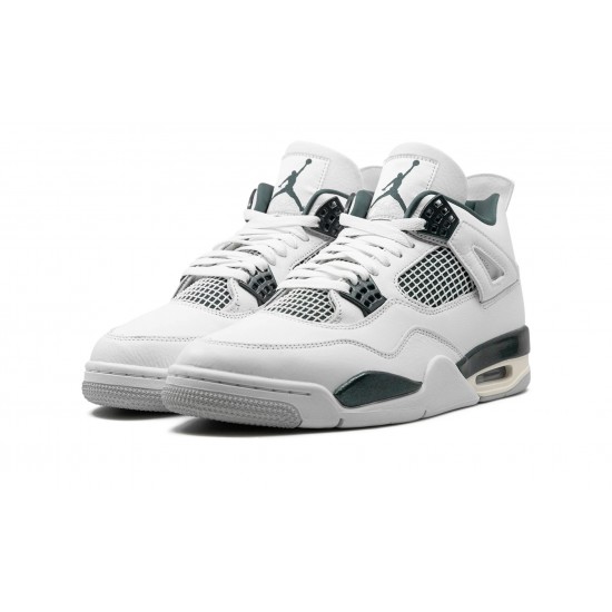 Air Jordan 4 Mens Oxidized Green FQ8138-103 Reps Shoes