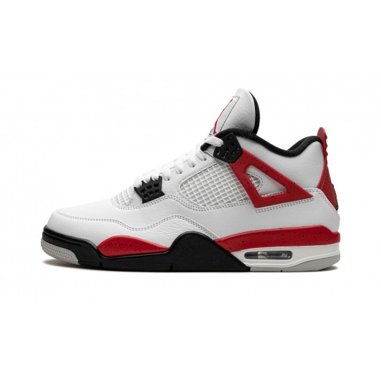 Air Jordan 4 Mens Red Cement DH6927-161 Reps Shoes