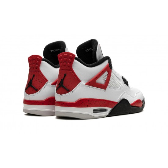 Air Jordan 4 Mens Red Cement DH6927-161 Reps Shoes