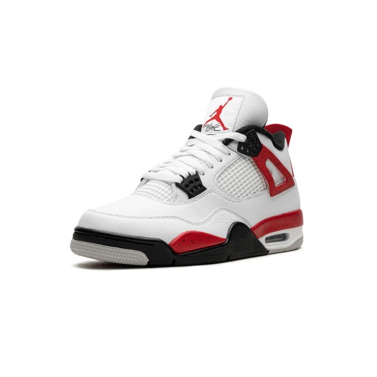 Air Jordan 4 Mens Red Cement DH6927-161 Reps Shoes