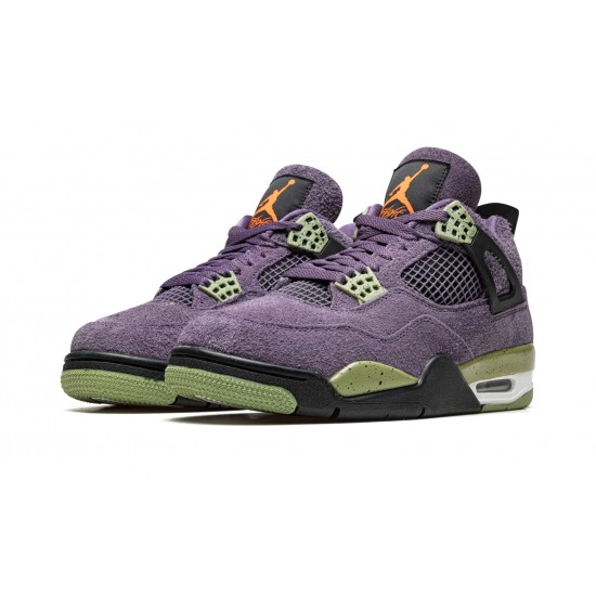 Air Jordan 4 Womens Retro Canyon Purple AQ9129-500 Reps Shoes