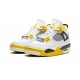 Air Jordan 4 Womens Vivid Sulfur AQ9129-101 Reps Shoes