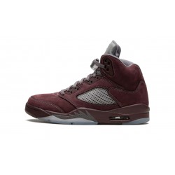 Air Jordan 5 Mens Burgundy 2023 DZ4131-600 Reps Shoes