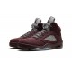 Air Jordan 5 Mens Burgundy 2023 DZ4131-600 Reps Shoes