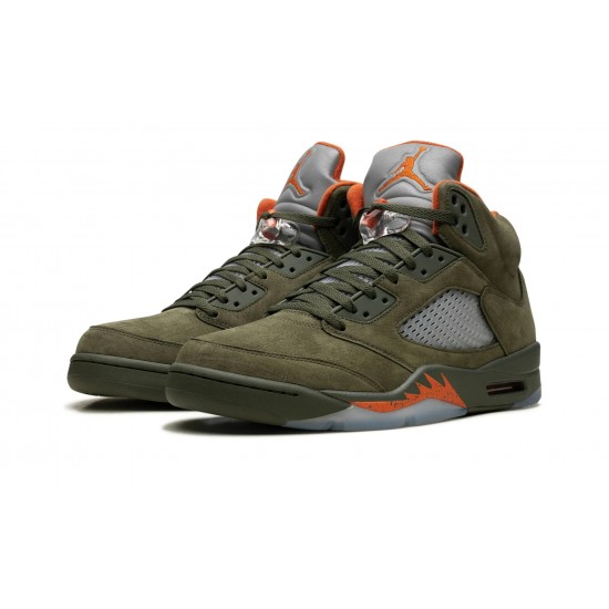 Air Jordan 5 Mens OG Olive DD0587-308 Reps Shoes