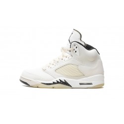 Air Jordan 5 Mens Retro Sail FN7405-100 Reps Shoes