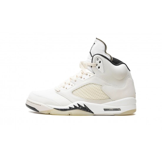 Air Jordan 5 Mens Retro Sail FN7405-100 Reps Shoes