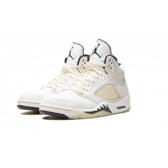 Air Jordan 5 Mens Retro Sail FN7405-100 Reps Shoes