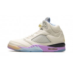 Air Jordan 5 Mens Retro We The Best - Sail DV4982-175 Reps Shoes