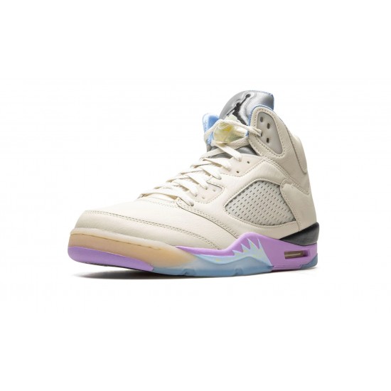 Air Jordan 5 Mens Retro We The Best - Sail DV4982-175 Reps Shoes