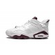 Air Jordan 6 Mens Golf Nrg Bordeaux DV6796-116 Reps Shoes