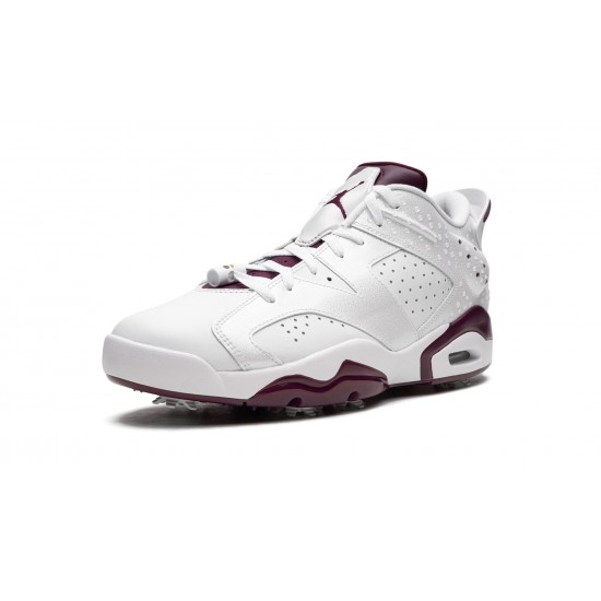 Air Jordan 6 Mens Golf Nrg Bordeaux DV6796-116 Reps Shoes