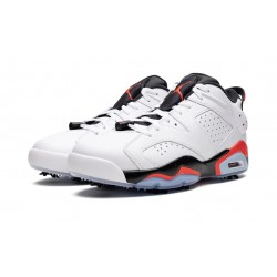 Air Jordan 6 Mens Golf White Infrared DV1376-106 Reps Shoes