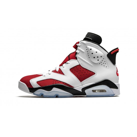 Air Jordan 6 Mens Retro Carmine 2021 CT8529-106 Reps Shoes