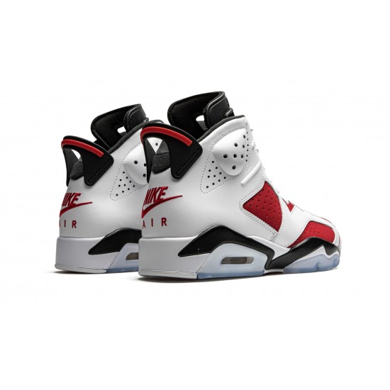 Air Jordan 6 Mens Retro Carmine 2021 CT8529-106 Reps Shoes