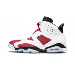 Air Jordan 6 Mens Retro Carmine 384664-160 Reps Shoes