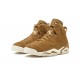 Air Jordan 6 Mens Retro Golden Harvest  Wheat 384664-705 Reps Shoes