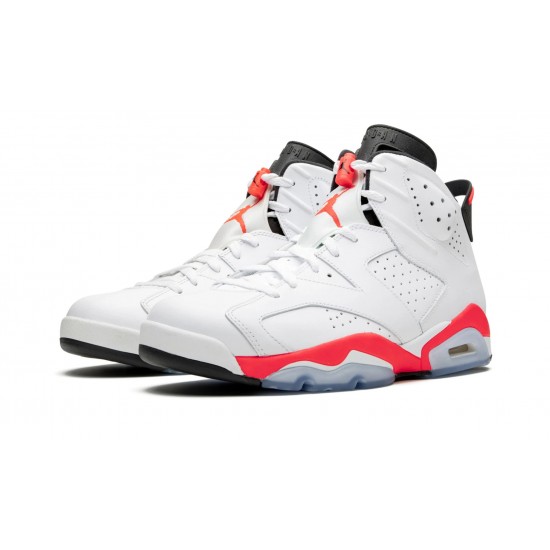 Air Jordan 6 Mens Retro Infrared 384664-123 Reps Shoes