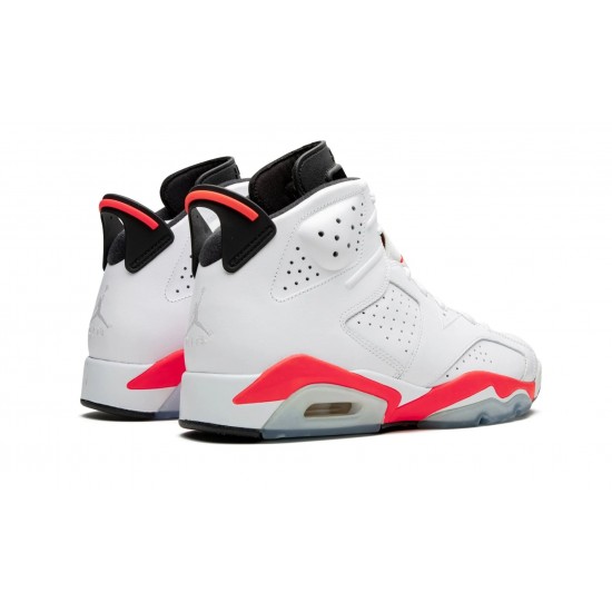 Air Jordan 6 Mens Retro Infrared 384664-123 Reps Shoes