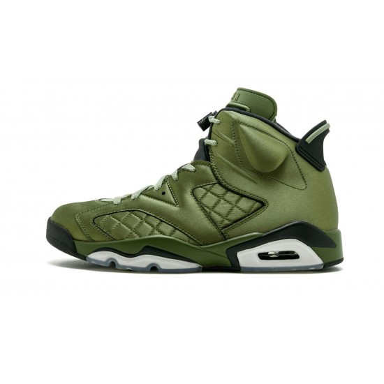 Air Jordan 6 Mens Retro Promo Flight Jacket AH4614-303 Reps Shoes