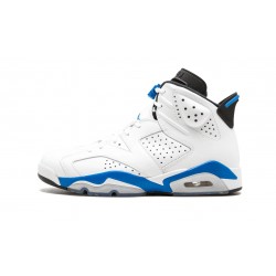 Air Jordan 6 Mens Retro Sport Blue 384664-107 Reps Shoes