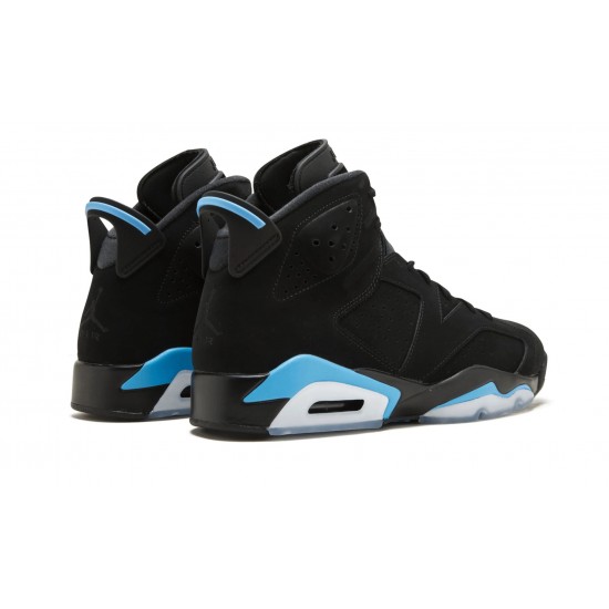 Air Jordan 6 Mens Retro UNC 384664-006 Reps Shoes