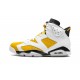 Air Jordan 6 Mens Yellow Ochre CT8529-170 Reps Shoes