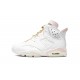 Air Jordan 6 Womens Gold Hoops DH9696-100 Reps Shoes