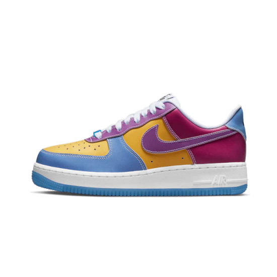 Nike Air Force 1 Low07 Lx Uv Reactive Multi DA8301-100 White/Universityblue/Black/White