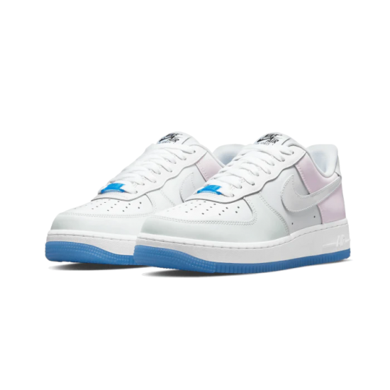 Nike Air Force 1 Low07 Lx Uv Reactive Multi DA8301-100 White/Universityblue/Black/White