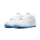 Nike Air Force 1 Low07 Lx Uv Reactive Swoosh DA8301-101 White/White-White-Universityblue