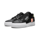 Nike Air Force 1 Low Drop Type Black CI0054-001 Black/Anthracite-Zinnia