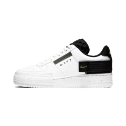 Nike Air Force 1 Low Drop Type White Black Volt AT7859-101 White/Volt-Black-White