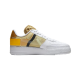 Nike Air Force 1 Low Drop Type White Gold Yellow AT7859-100 White/Goldsuede/Clubgold/Universitygold