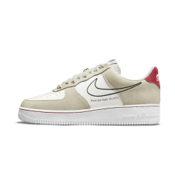 Nike Air Force 1 Low First Use Light Sail Red DB3597-100 Light Stone/Black/Sail/University Red 